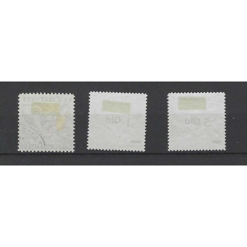 Suriname LP24-26  Luchtpost  VFU/gebr CV 59 €