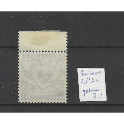 Suriname LP24  Luchtpost "GEBROKEN 2"  MNH/postfris CV 25++ €
