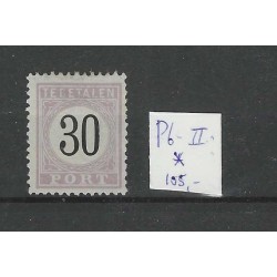 Suriname P6-II  Port 1886  MH/ongebr CV 105 € PRACHT !!