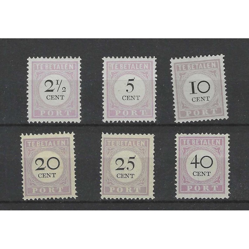 Suriname P9-14 Port 1892 MH/ongebr CV 49 € Suriname P9-14 Port 1892 MH/ongebr CV 49 €