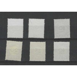 Suriname  P9-14  Port 1892 MH/ongebr CV 49 €