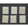 Suriname P9-14  Port 1892  VFU/gebr CV 46 €
