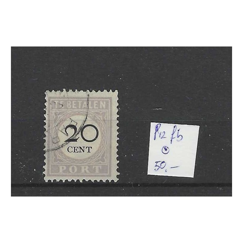 Suriname P12fb  Port 1892  VFU/gebr CV 50 €
