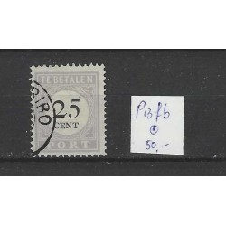 Suriname P13fb  Postage due 1892  VFU/used CV 50 €