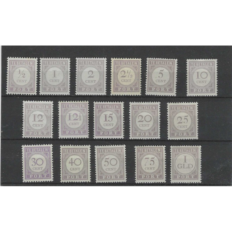 Suriname  P17-32  Port 1913 MNH/postfris CV 70 €