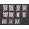 Suriname  P36-46  Port 1950 MNH/postfris CV 250 €