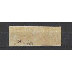 Netherlands 1-3  Willem 1852 strippen of 3 VFU/used CV 1950 €