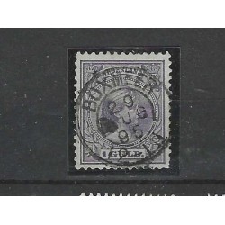 Netherlands 44 Wilhelmina  "Boxmeer 1895" small round cancel VFU/used CV 100+ €