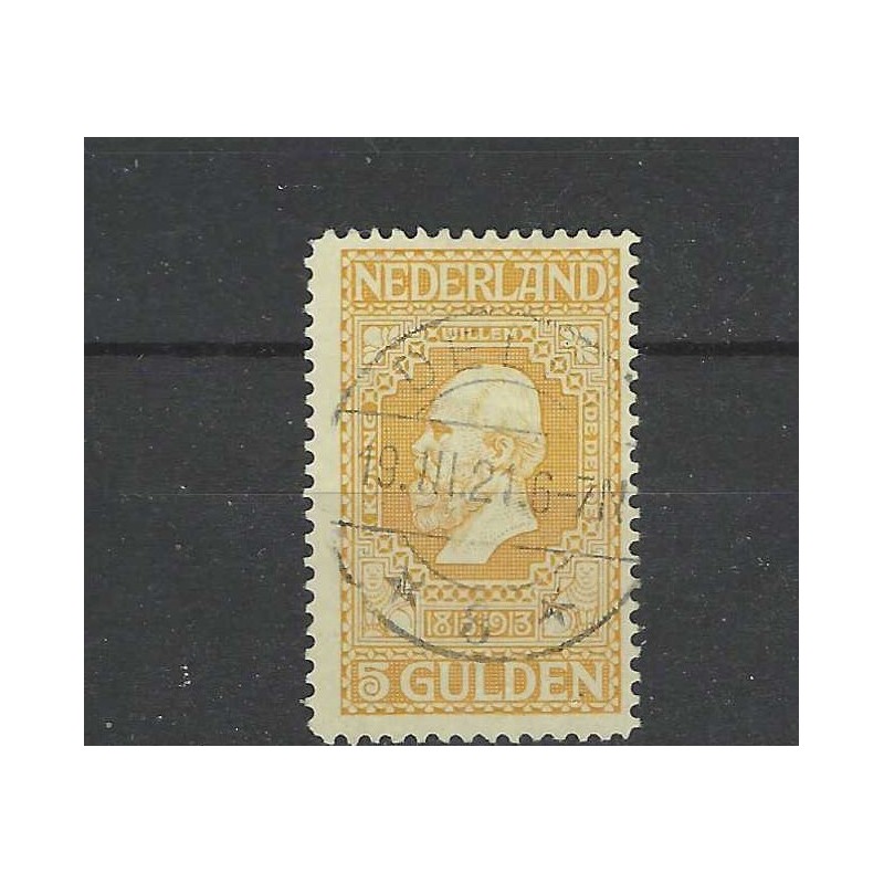 Nederland 100 Jubileum 1913 "DELFT-3 1921" lange balk VFU/gebr CV 45++ € Nederland 100 Jubileum 1913 "DELFT-3 1921" lange balk VFU/gebr CV 45++ €