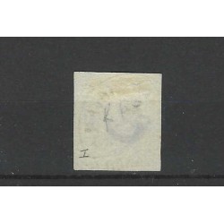 Nederland 1 plt I  Willem III "SCHOONHOVEN-B"  VFU/gebr  CV 100 € + 200 EYSINGA