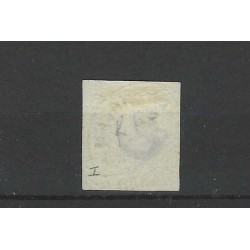 Netherlands 1 plt I  Willem III "SCHOONHOVEN-B"  VFU/used  CV 100 € + 200 EYSINGA