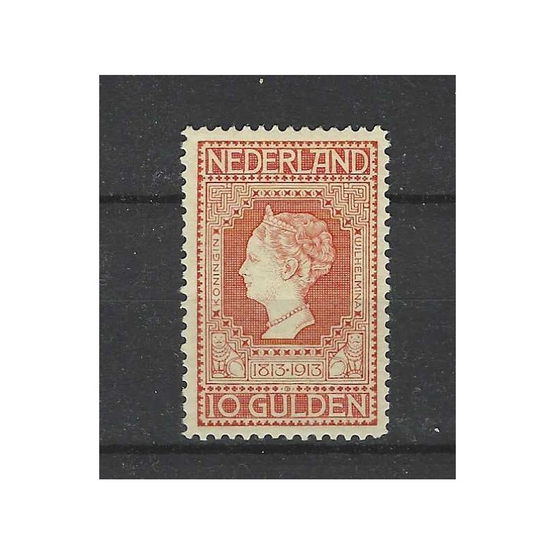 Nederland 101 Jubileum 1913 MH/ongebruikt CV 950 € Certificaat !! Nederland 101 Jubileum 1913 MH/ongebruikt CV 950 € Certificaat !!