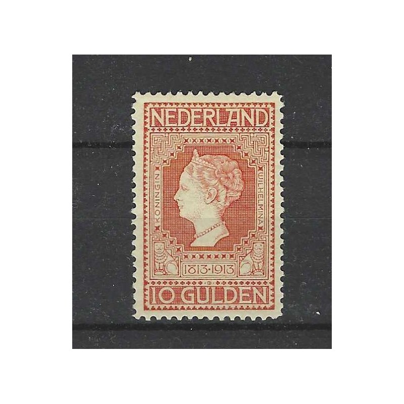 Netherlands 101 Jubilee 1913 MH/unused CV 950 € Certificate !!