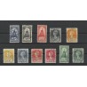 Netherlands 121-131 Wilhelmina Jubilee 1923 VFU/used CV 520 € Certificate !!