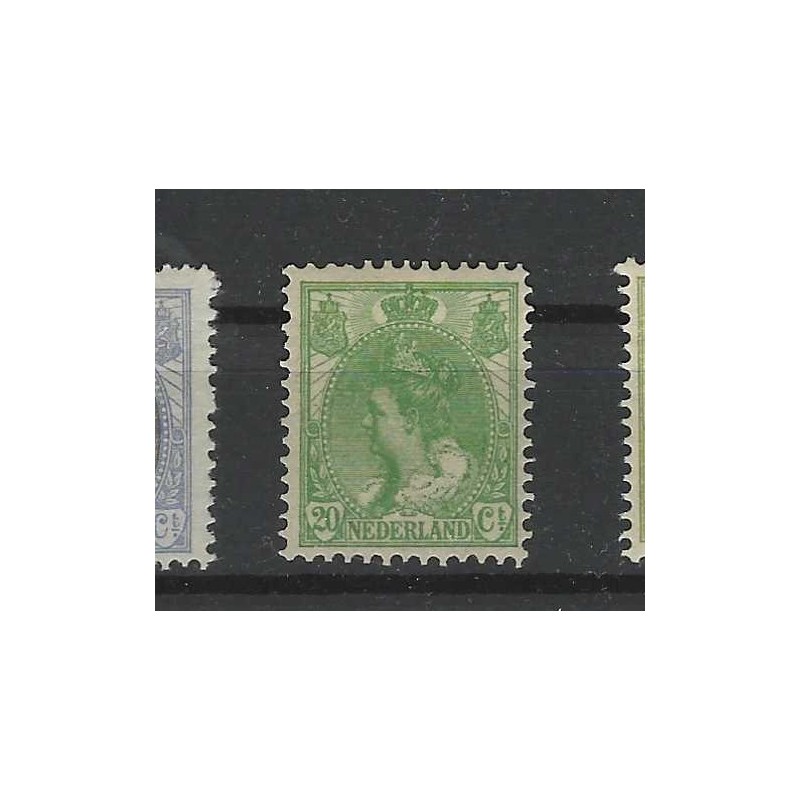 Netherlands 56-76 Wilhelmina Bontkraag MH/unused CV 870 €