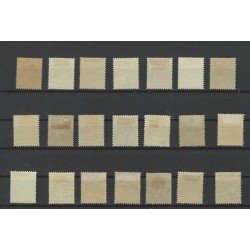 Netherlands 56-76 Wilhelmina Bontkraag MH/unused CV 870 €