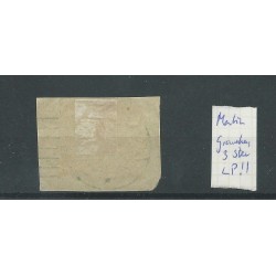Netherlands 60 with LBMN 0PR1 "Gravenhage 3 ster) VFU/used CV  LP (collector's price) €