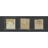 Netherlands 1-3 Willem III 1852 set   VFU/used  CV 240 €