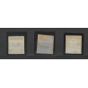 Nederland 1-3 Willem III 1852 set   VFU/gebr  CV 240 €