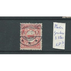 Netherlands 51 with LBMN 0PR1 "Gravenhage 3 ster" VFU/used CV  LP (collector's price) €