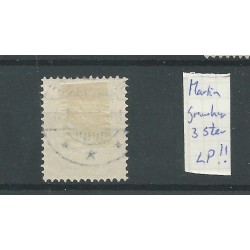 Netherlands 51 with LBMN 0PR1 "Gravenhage 3 ster" VFU/used CV  LP (collector's price) €