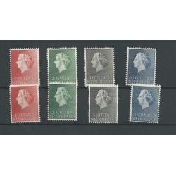 Netherlands 637-640 Juliana hoge waardes 2x  MNH   CV 50 €