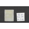 Nederland 39 Wilhelmina  met puntstempel 134  VFU/gebr CV 155+ €