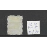 Netherlands 39 Wilhelmina  with numeral dot cancel 134  VFU/used CV 155+ €