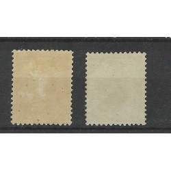 Nederland 34-44 WIlhelmina Hangend Haar  MH/ongebr CV 2485 €