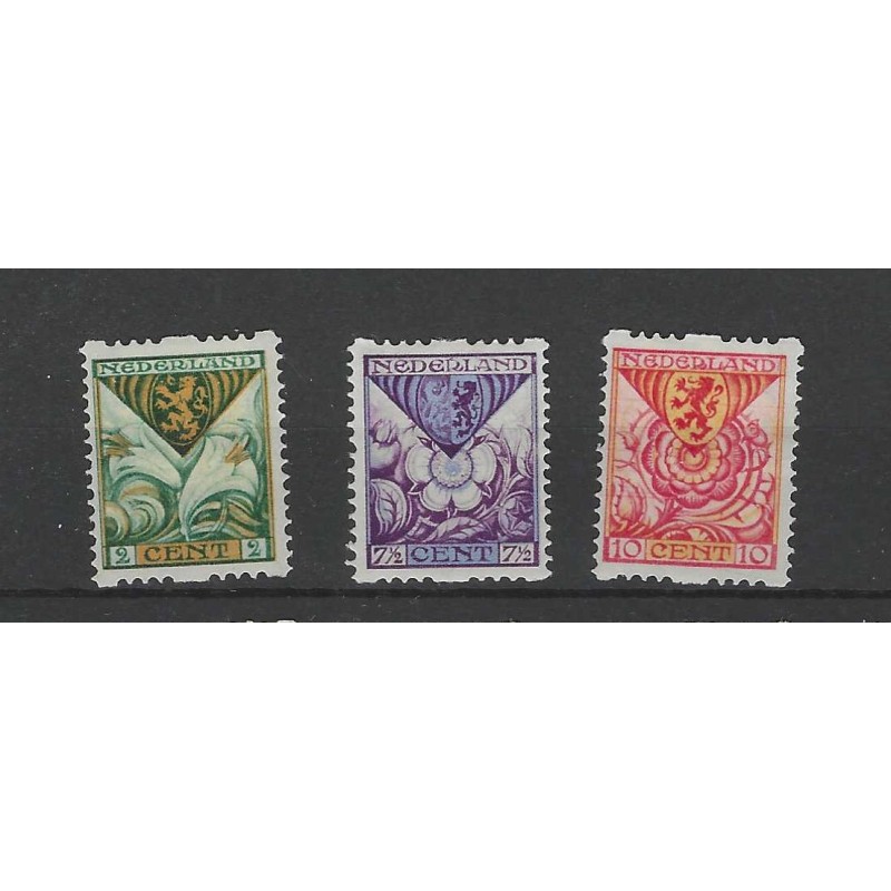 Nederland  R71-73 Roltanding Kind 1925  MH/ongebr CV 150 €