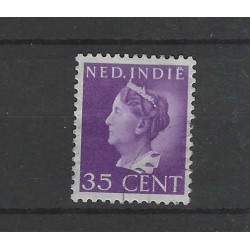 Ned. Indie 280  Wiljhelmina Konijnenburg VFU/gebr CV  500 €
