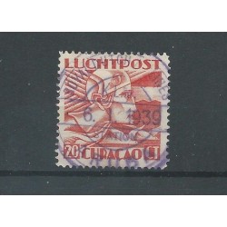 Curaçao  LP6 with speciaal KLM cancel  VFU/used  CV ??? €