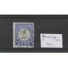 Nederland P19 Port 1892 "GRAVENHAGE-STN 1895" kleinrond VFU/gebr CV 200 €