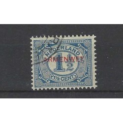 Nederland D1-8 Dienst ARMENWET  VFU/gebr CV 240 € Certificaat !!