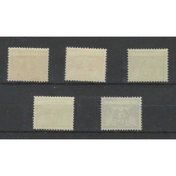 Nederland 144-148 Cijfer  MNH/postfris CV 110 €