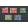 Nederland 144-148 Cijfer  MNH/postfris CV 110 €