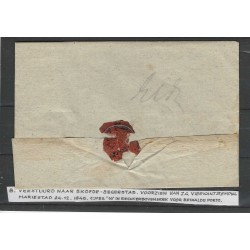 Zweden/Sweden  voorfilatelie MARIESTAD 1846  VFU/gebr  CV ??? €