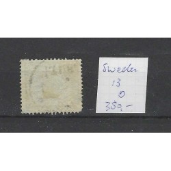 Zweden/Sweden 13  Marke für Localbriefe VFU/gebruikt  CV 380 €