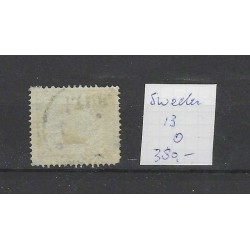 Sweden 13  Marke für Localbriefe VFU/used  CV 380 €