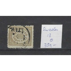 Sweden 13  Marke für Localbriefe VFU/used  CV 380 €