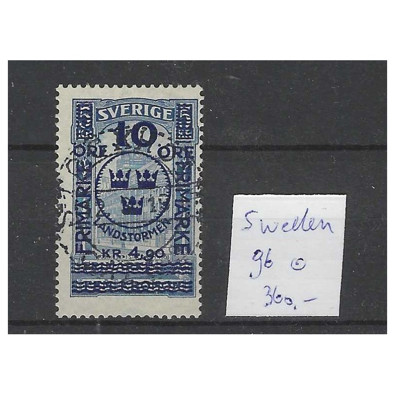 Zweden/Sweden 96  Landstrum  VFU/gebruikt  CV 360 €