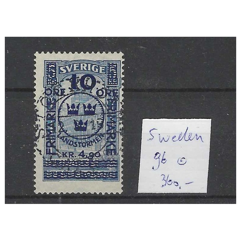 Sweden 96  Landstrum  VFU/used  CV 360 €
