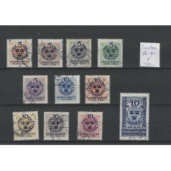 Zweden/Sweden 86-96 Für den Landstrum  VFU/gebruikt  CV 420 €