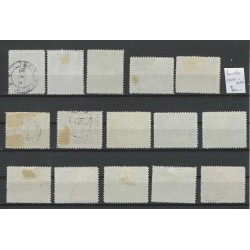 Zweden/Sweden 144W-158W  Weltpostcongres Stockholm VFU/gebruikt  CV 800 €