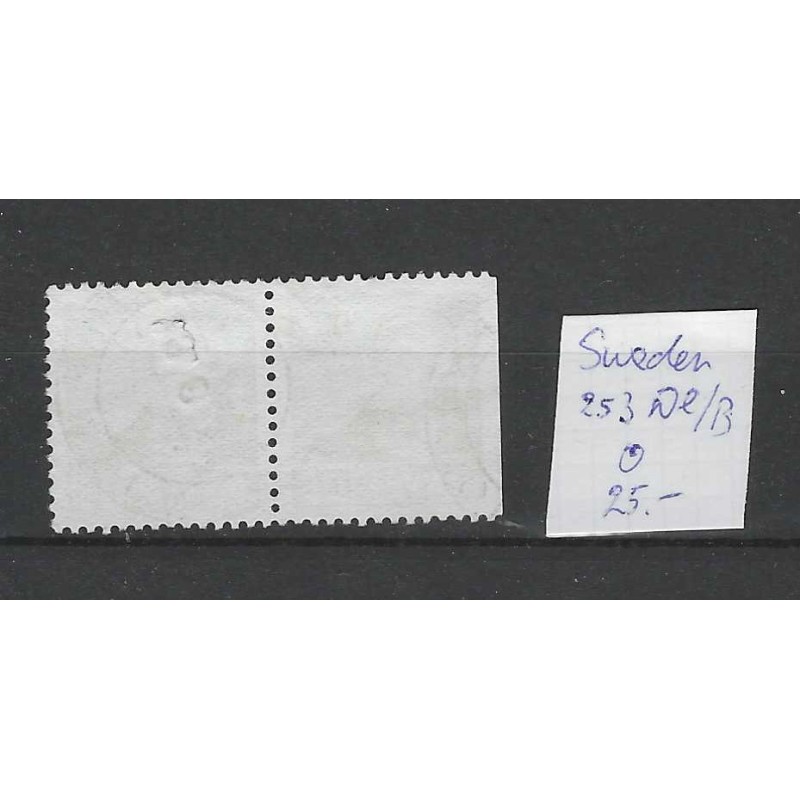 Sweden 253Dl/253B   VFU/used  CV 25 €