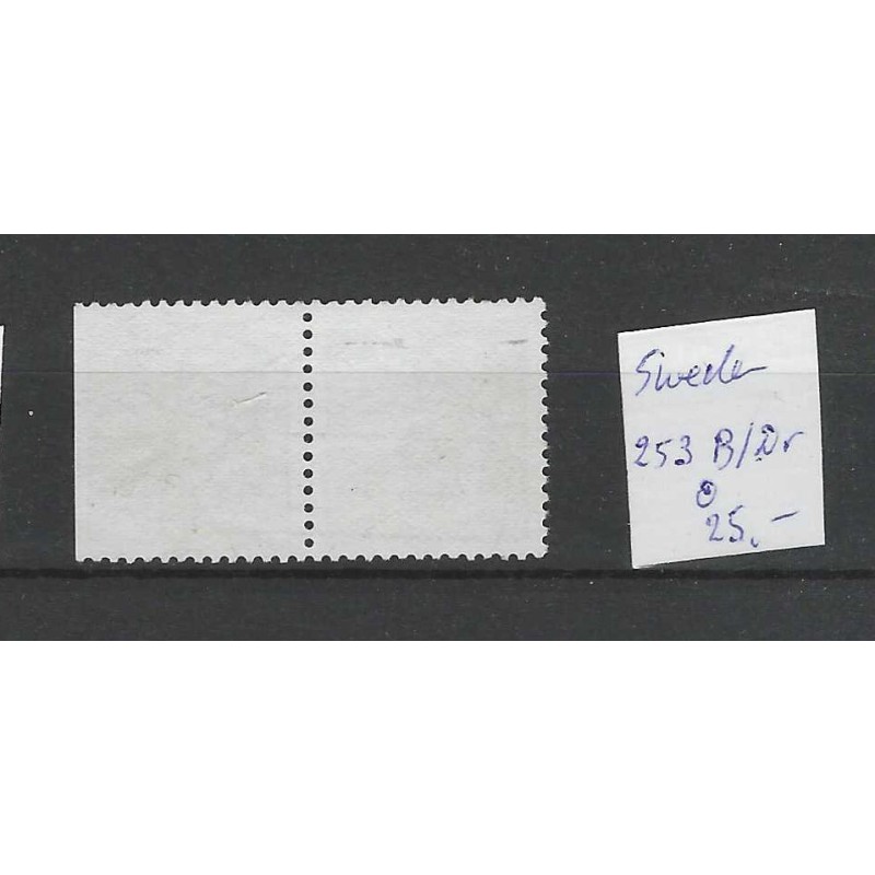 Sweden 253B/253Dr   VFU/used  CV 25 €