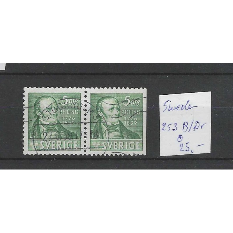 Zweden/Sweden 253B/253Dr   VFU/gebruikt  CV 25 €