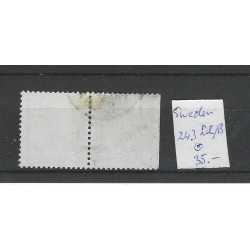 Zweden/Sweden 243Dl/B   VFU/gebruikt  CV 35 €