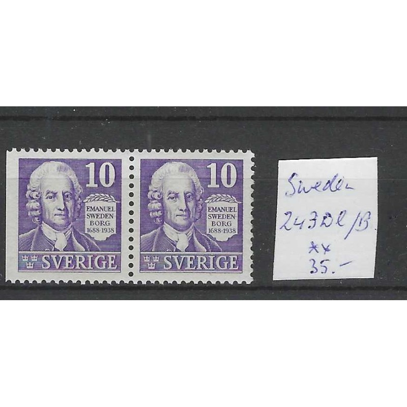 Zweden/Sweden 243Dl/B   MNH/postfris CV 35 €