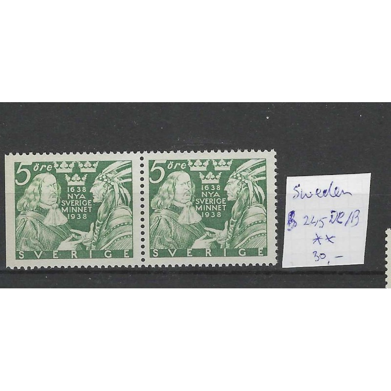 Zweden/Sweden 245Dl/B   MNH/postfris CV 30 €